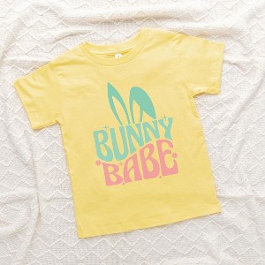 The Juniper Shop Bunny Babe With Ears Toddler Short Sleeve Tee - 1 of 2