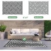 Abynow Geometric Diamond Outdoor Area Rug - 3 of 4