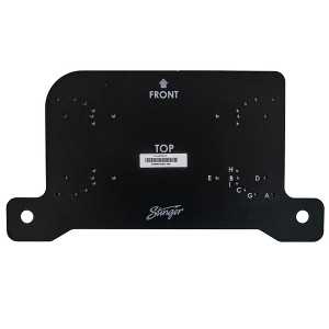 Stinger JLUAMPBRKTP AMP Bracket for mounting AMP Under Passenger side seat Compatible with 2007-2018 Wrangler JLU - 1 of 3