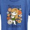 Women's - Instant Message - Nurtured in Nature Flowers Short Sleeve Graphic T-Shirt - 2 of 4
