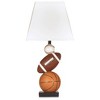 Signature Design by Ashley Nyx Table Lamp: Sports-Themed, Empire Shade, Polyresin Base, UL Listed - image 2 of 4