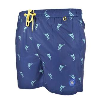 Banana Boat UPF50+ Men's Swimsuit 4-Way Stretch | Marlin Navy or Teal