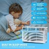 8000 BTU Window Air Conditioner With Remote Control, Window AC Cools Up to 350 Sq.Ft - 3 of 4