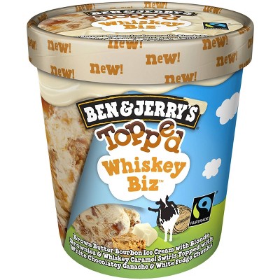 Ben & Jerry's Topped Whiskey Biz Ice Cream - 15.2oz