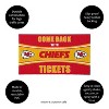 Evergreen Come Back with Tickets Kansas City Chiefs 28" x 16" Woven PVC Indoor Outdoor Doormat - 3 of 4