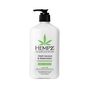 Hempz Fresh Coconut/Watermelon Moisturizer - 17 fl oz - 1 of 4
