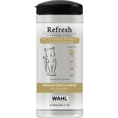 Wahl Cat Cleaning Wipes - 50ct