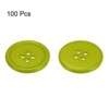 Unique Bargains Resin DIY Craft Flat 4-Hole Sewing Buttons 100 Pcs - 3 of 4
