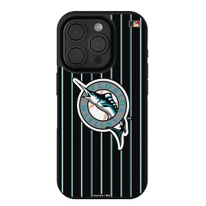 MLB Cooperstown East Teams Pinstripe Bump Cell Phone Case for Apple iPhone - 1 of 4