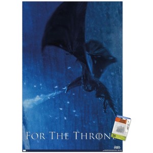 Trends International Game of Thrones - Viserion Unframed Wall Poster Prints - 1 of 4