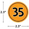 Teacher Created Resources® Brights 4Ever Numbers Magnetic Accents, Pack of 42 - 2 of 3