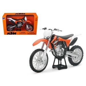 2011 KTM 350 SX-F Orange Dirt Bike Motorcycle 1/12 by New Ray - 1 of 3