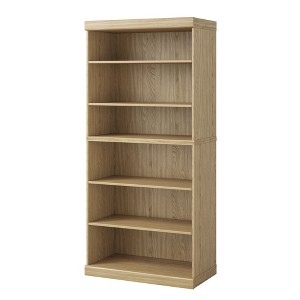 PexFix Wood Grain Storage Cabinet Bookshelf for Living Room Office Bedroom - 1 of 4