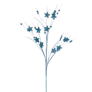Vickerman 33" Star and Ball Glitter Spray - 1 of 1