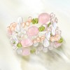 Ross-Simons 4-5mm Multicolored Cultured Pearl and Multi-Gemstone Jewelry Set: 3 Stretch Bracelets - 3 of 4