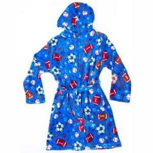 Prince of Sleep Fleece Robes for Boys - Boys PJ Sleepwear - 1 of 3