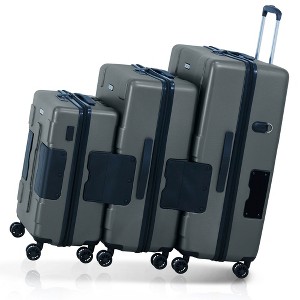 TACH V3 Connectable Hardside Suitcase Luggage Bags w/ Spinner Wheels - 1 of 4