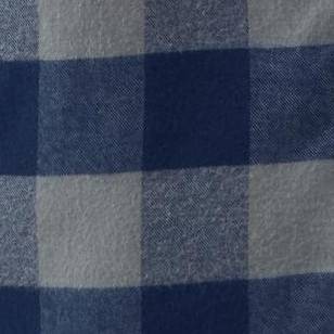 navy buffalo check
