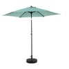 Gulches 9FT Outdoor Patio Umbrella Outdoor Table Umbrella with Push Button Tilt and Crank(Base Not Included)(Light green) - 2 of 4