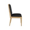 Meridian Furniture,Bristol Vegan Leather Dining Chair, Set of 2 - 4 of 4