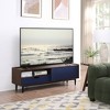 Duane Modern Ribbed TV Stand for TVs up to 55" - Manhattan Comfort - 2 of 4