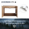 Vynxaria 36 Inch Soft Close Doors Bathroom Vanity With Sink, A Small Storage Shelves, 24" and 12" Combination Cabinet - 3 of 4