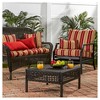 Kensington Garden 17"x44" Outdoor Bench Cushion - 3 of 4