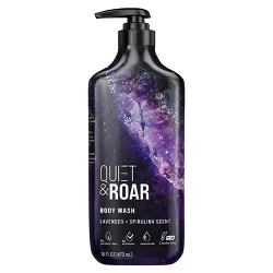 Quiet & Roar Lavender & Spirulina Body Wash made with Essential Oils - 16 fl oz