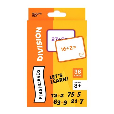 59115: Flash Cards, Division, 36 Cards (48 Packs)