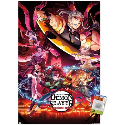 Trends International Demon Slayer - Key Visual 1 Unframed Wall Poster ...