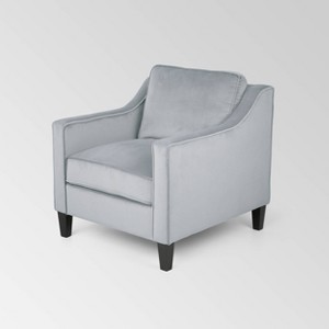 Milo Contemporary Club Chair - Christopher Knight Home - 1 of 4