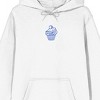 League Of Legends Arcane Caitlyn Adult White Long Sleeve Hooded Sweatshirt - 2 of 4