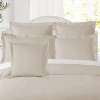 Nestl Soft Pillow Shams Set of 2, Double Brushed Microfiber Pillow Covers, Premium Pillow Shams With 1.5” Flange - 2 of 4