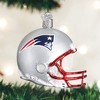 Old World Christmas Blown Glass Ornament for Christmas Tree, New England Patriots Helmet - 2 of 3