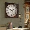Warehouse Grill Wall Clock Rusty Iron - Uttermost - image 4 of 4