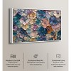 Art Remedy Jewel Flowers Colorful buterfly and flowers wall art Framed - 3 of 4