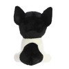 Aurora Small Harvard Boston Terrier Petites Expressive Stuffed Animal White 7" - 4 of 4