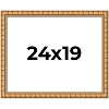 PosterPalooza | 24x19 Modern Bamboo Picture Frame, UV Acrylic, 5 Finishes - 2 of 4