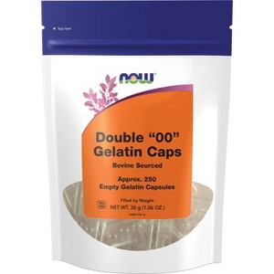 NOW Foods Double "00" Gelatin Caps 250 Ct - 1 of 1