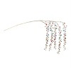 Hanging Bead Spray Set of 2 Gold and Pink Holiday Stems 12 Inch Height Christmas Decor By Melrose - 2 of 3