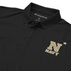 United States Naval Academy Adult Polo Left Chest Logo, Black - 4 of 4