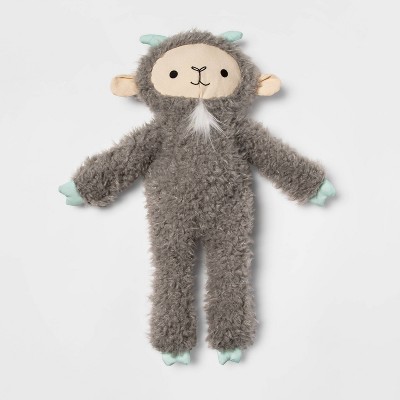 gray dog stuffed animal