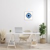 Stupell Industries Abstract Blue Evil Eye Symbol, 17" x 17" - 2 of 4