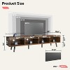 Bestier 70 inch Mid Century Modern TV Stand,Low Profile TV Console for 75 inch TV in Living Room - 2 of 4