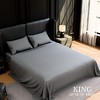 Hachikiko 4-Piece Luxury Microfiber Bed Sheets Set - Ultra-Soft, Fade & Wrinkle Resistant Bedding - 2 of 4