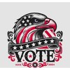 American Eagle Vote Adult Crew Neck Short Sleeve Tee - 2 of 2