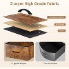 63" Dresser TV Stand with 12 Drawers, Fabric Chest with Charging Station & LED Lights, Open Shelves for 65-75 Inch TV, Modern Entertainment Center - 2 of 4