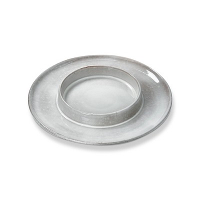 tag Stinson Grey Party Size Brie Baker Stoneware Oven Baker Dishwasher Safe 13.5"