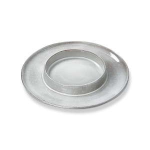tag Stinson Grey Party Size Brie Baker Stoneware Oven Baker Dishwasher Safe 13.5" - 1 of 2