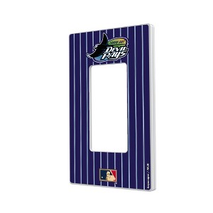 MLB Cooperstown East Teams Pinstripe Hidden-Screw Light Switch Plate for Single Rocker - 1 of 4